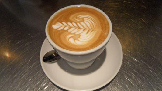 Coffeebar latte art