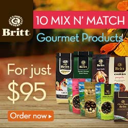 Cafe Britt - 10 Mix n' Match Gourmet Products