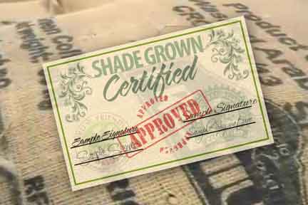 Shade Grown Certified